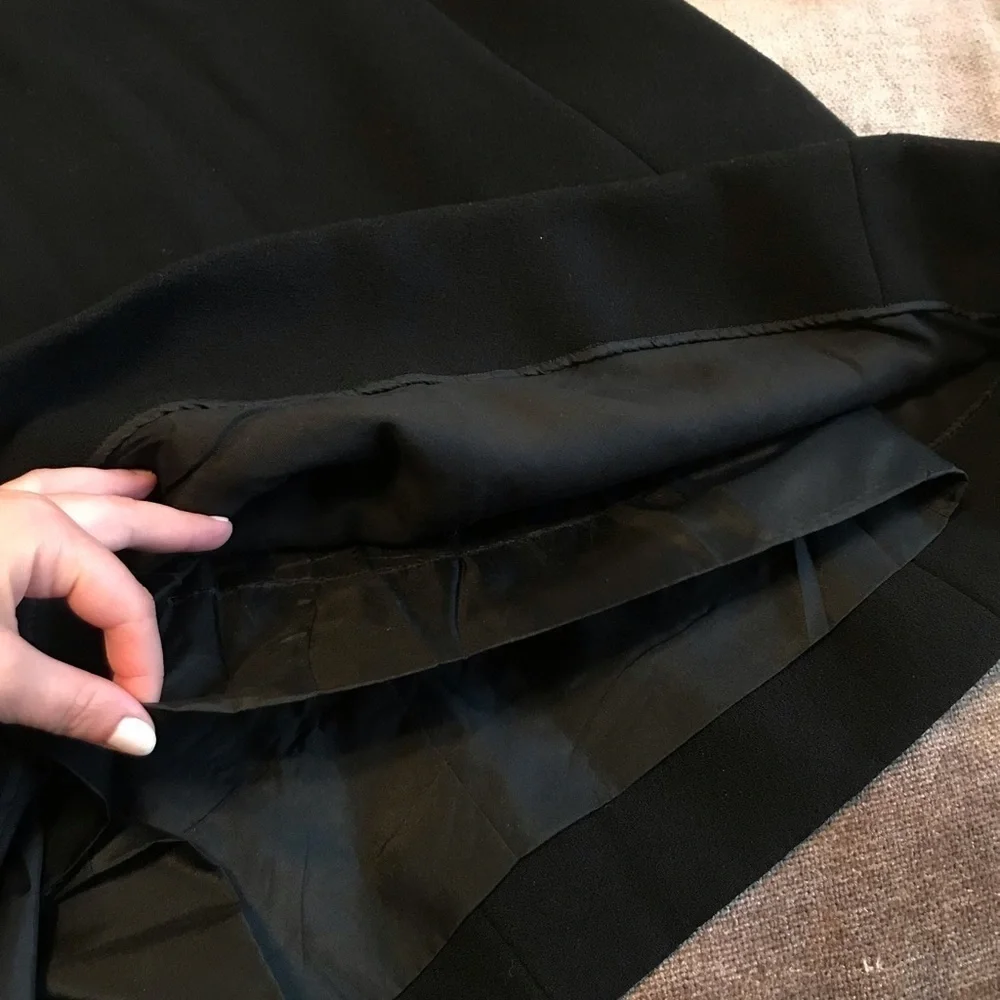 Custom Made Pauline Trijere Navy Dress! - Picture 2 of 8